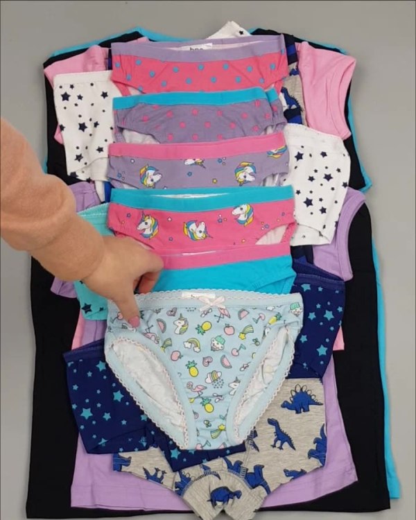 Фотография  437 - Нижнее белье Bon Prix дети#50 шт, ЛОТ №3242 оптом в Новосибирске и Новосибирской области