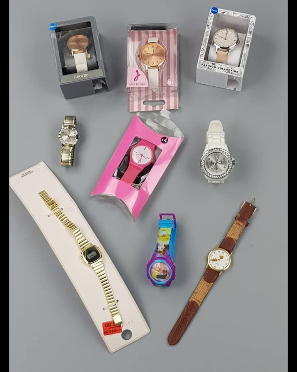 Фотография  836 - Часы mix#9 шт, ЛОТ №3972 оптом в Новосибирске и Новосибирской области