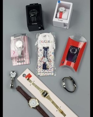 Фотография  451 - Часы mix#9 шт, ЛОТ №3974 оптом в Новосибирске и Новосибирской области