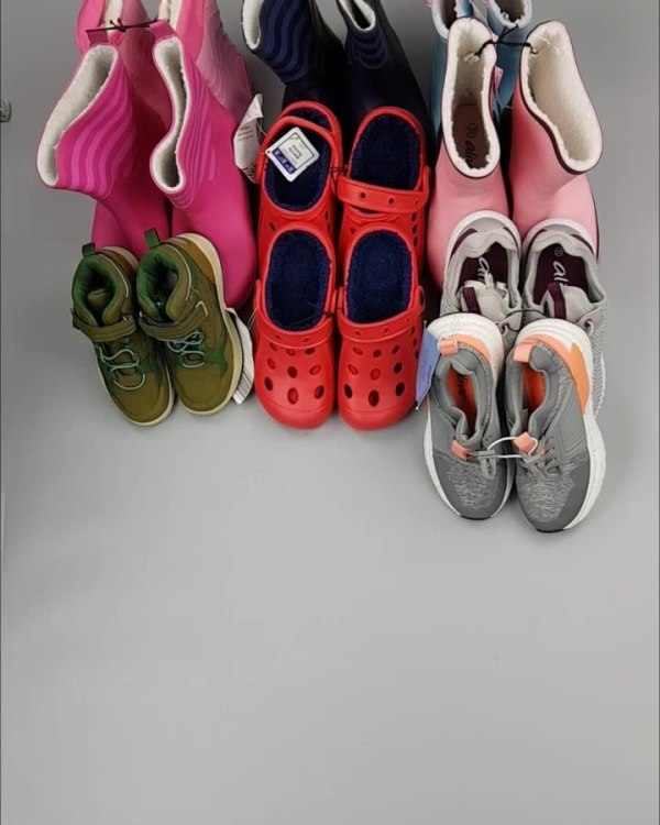 Фотография  713 - Обувь ALDI дети лето#10 кг, ЛОТ №4453 оптом в Новосибирске и Новосибирской области