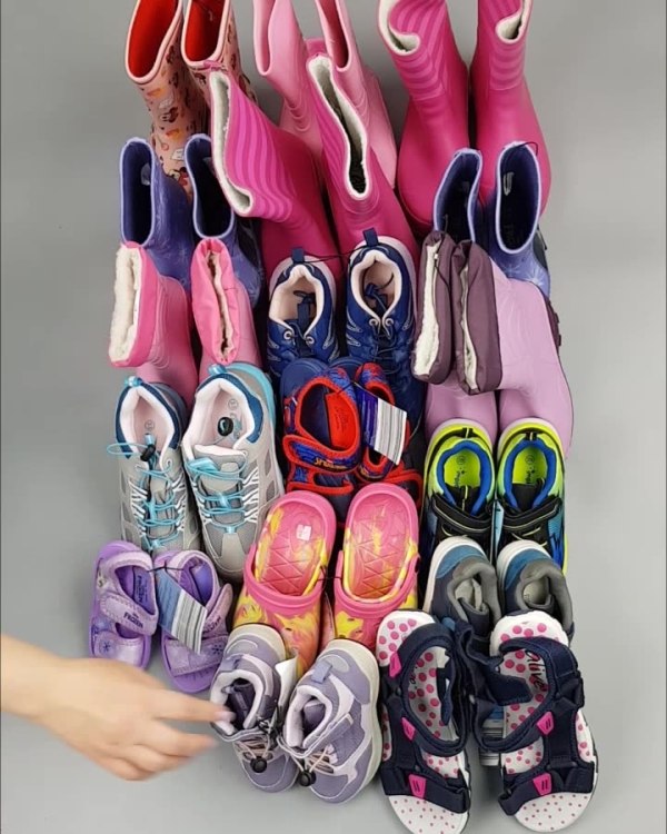 Фотография  106 - Обувь ALDI дети лето#10 кг, ЛОТ №4454 оптом в Новосибирске и Новосибирской области