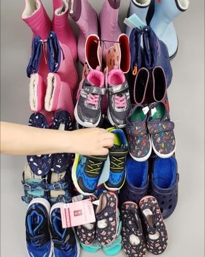 Фотография  196 - Обувь ALDI дети лето#10 кг, ЛОТ №4455 оптом в Новосибирске и Новосибирской области