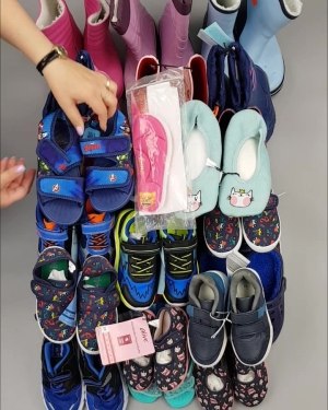 Фотография  123 - Обувь ALDI дети лето#10 кг, ЛОТ №4455 оптом в Новосибирске и Новосибирской области