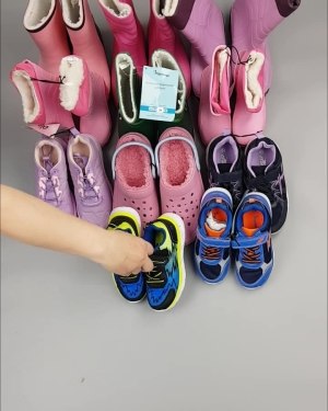 Фотография  805 - Обувь ALDI дети лето#10 кг, ЛОТ №4456 оптом в Новосибирске и Новосибирской области