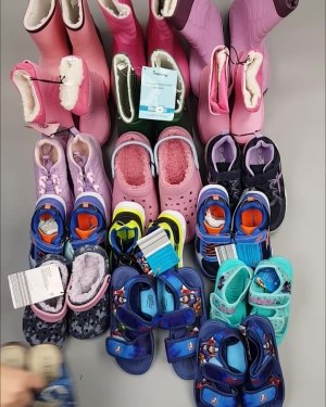 Фотография  406 - Обувь ALDI дети лето#10 кг, ЛОТ №4456 оптом в Новосибирске и Новосибирской области