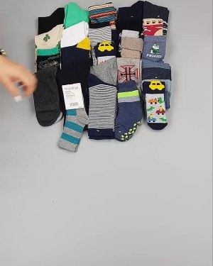 Фотография  794 - Носки дети СТОК зима#5 кг, ЛОТ №4870 оптом в Новосибирске и Новосибирской области