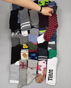 Фотография  940 - Носки дети СТОК зима#5 кг, ЛОТ №4870 оптом в Новосибирске и Новосибирской области