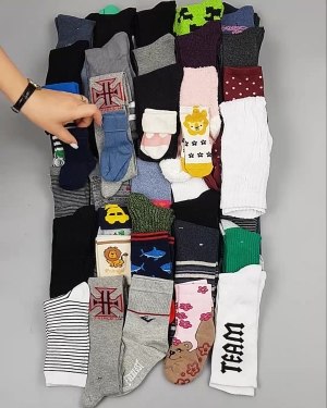 Фотография  500 - Носки дети СТОК зима#5 кг, ЛОТ №4870 оптом в Новосибирске и Новосибирской области