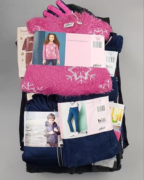 Фотография  755 - ALDI Kids Winter#7 кг, ЛОТ №5244 оптом в Новосибирске и Новосибирской области