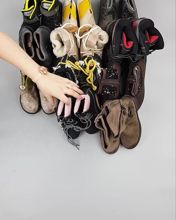 Фотография  154 - Обувь СТОК дети зима#15 кг, ЛОТ №5487 оптом в Новосибирске и Новосибирской области