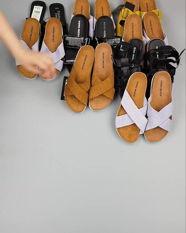 Фотография  694 - Обувь СТОК лето (сланцы) шт#21 шт, ЛОТ №6182 оптом в Новосибирске и Новосибирской области