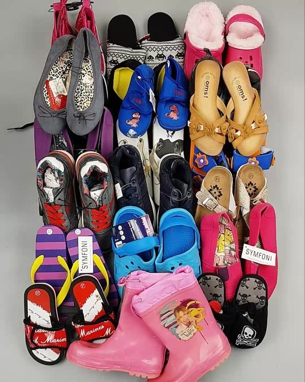 Фотография  925 - Обувь детская СТОК Summer#6,45 кг, ЛОТ №6193 оптом в Новосибирске и Новосибирской области