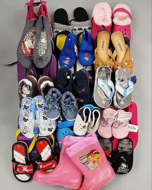 Фотография  874 - Обувь детская СТОК Summer#6,45 кг, ЛОТ №6193 оптом в Новосибирске и Новосибирской области