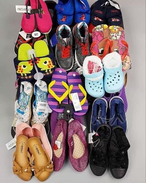 Фотография  717 - Обувь детская СТОК Summer#7,85 кг, ЛОТ №6196 оптом в Новосибирске и Новосибирской области