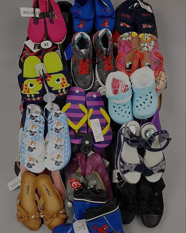 Фотография  920 - Обувь детская СТОК Summer#7,85 кг, ЛОТ №6196 оптом в Новосибирске и Новосибирской области