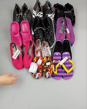 Фотография  649 - Обувь детская СТОК Summer#6,15 кг, ЛОТ №6197 оптом в Новосибирске и Новосибирской области