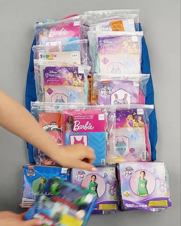 Фотография  308 - Купальники LIDL Kids#3 кг, ЛОТ №6283 оптом в Новосибирске и Новосибирской области