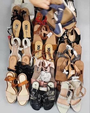 Фотография  575 - Обувь босоножки#10,9 кг, ЛОТ №6361 оптом в Новосибирске и Новосибирской области