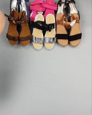 Фотография  309 - Обувь босоножки#11,2 кг, ЛОТ №6362 оптом в Новосибирске и Новосибирской области