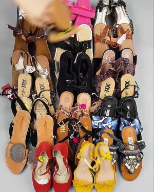 Фотография  927 - Обувь босоножки#11,2 кг, ЛОТ №6362 оптом в Новосибирске и Новосибирской области