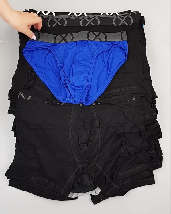 Фотография  901 - Нижнее белье men CAN#5 кг, ЛОТ №6490 оптом в Новосибирске и Новосибирской области