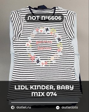 Купить LIDL Kinder Baby Winter 074#7 кг, ЛОТ №6606 оптом в Новосибирске и Новосибирской области