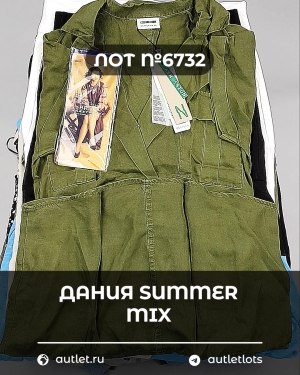 Купить ДАНИЯ Summer mix 24#15 кг, ЛОТ №6732 оптом в Новосибирске и Новосибирской области
