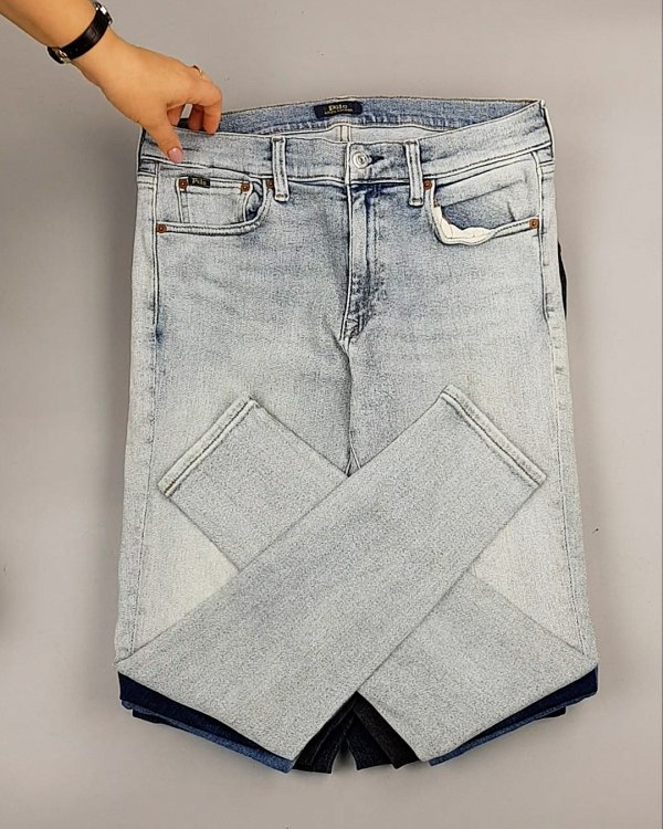 Фотография  458 - Cream Джинсы женские#25 кг оптом в Новосибирске и Новосибирской области