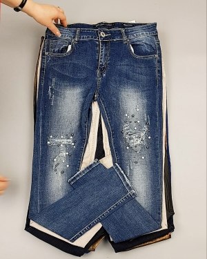 Купить А 82202 Брюки женские (Fashion&Skinny Pants)#25 кг оптом в Новосибирске и Новосибирской области