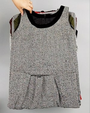 Фотография  447 - Cream Платья Winter#25 кг оптом в Новосибирске и Новосибирской области