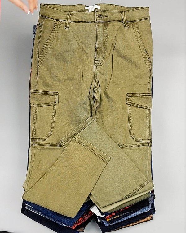 Фотография  551 - А 82202 Брюки женские (Fashion&Skinny Pants)#25 кг оптом в Новосибирске и Новосибирской области