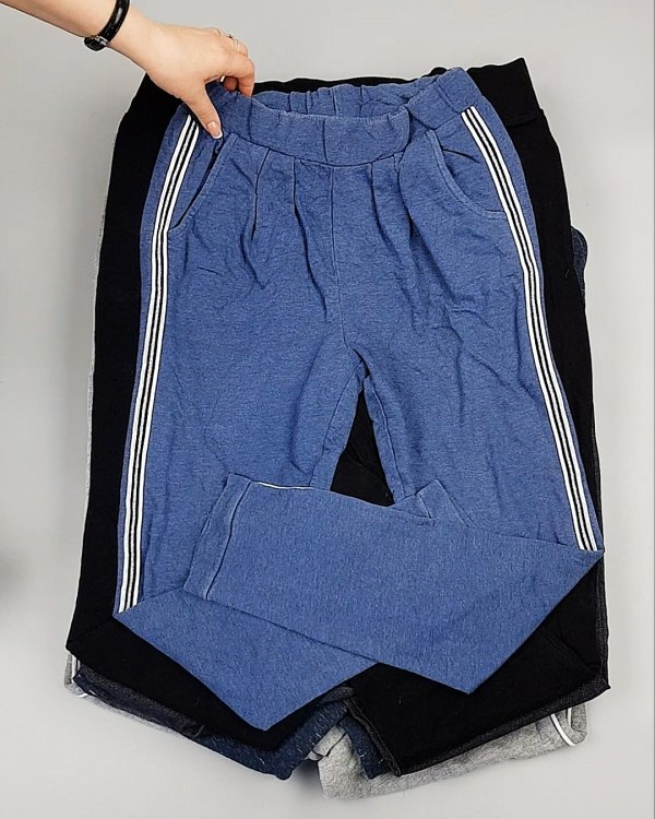 Фотография  573 - А 21002 Спортивные штаны (Jogging Pants)#25 кг оптом в Новосибирске и Новосибирской области