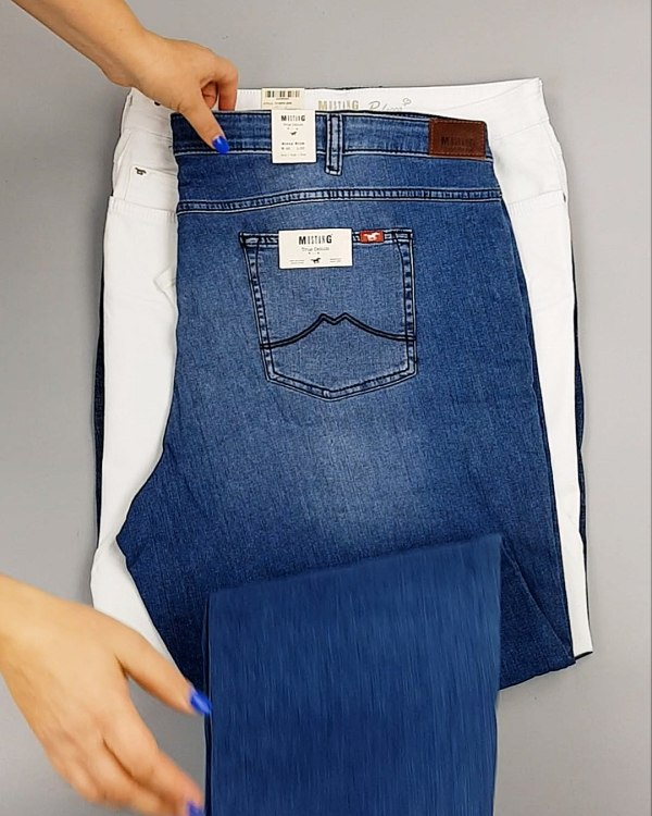 Фотография  886 - Джинсы MUSTANG м/ж#5 кг, ЛОТ №6960 оптом в Новосибирске и Новосибирской области