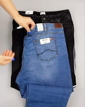 Фотография  336 - Джинсы MUSTANG м/ж#5 кг, ЛОТ №6960 оптом в Новосибирске и Новосибирской области