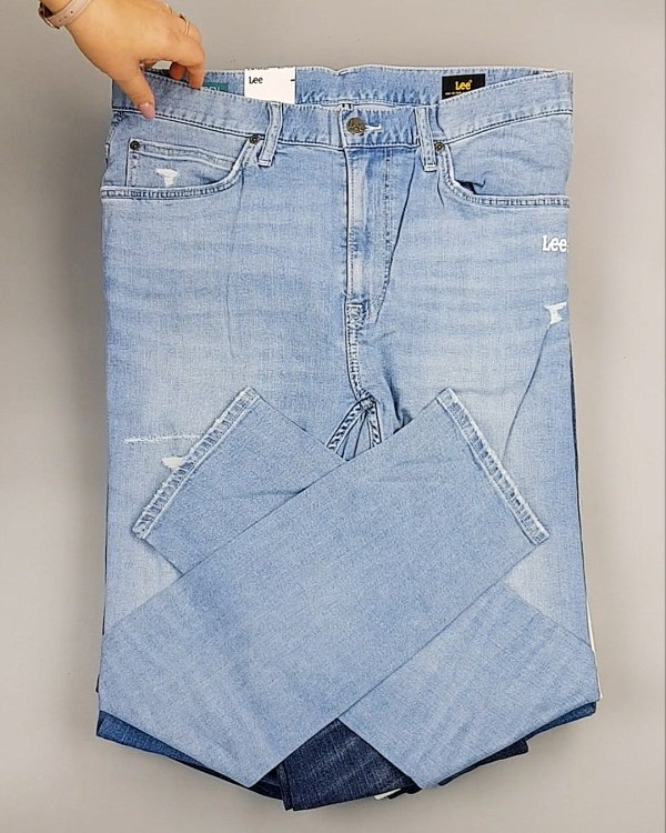 Фотография  837 - Джинсы LEE м/ж#7,5 кг, ЛОТ №7031 оптом в Новосибирске и Новосибирской области