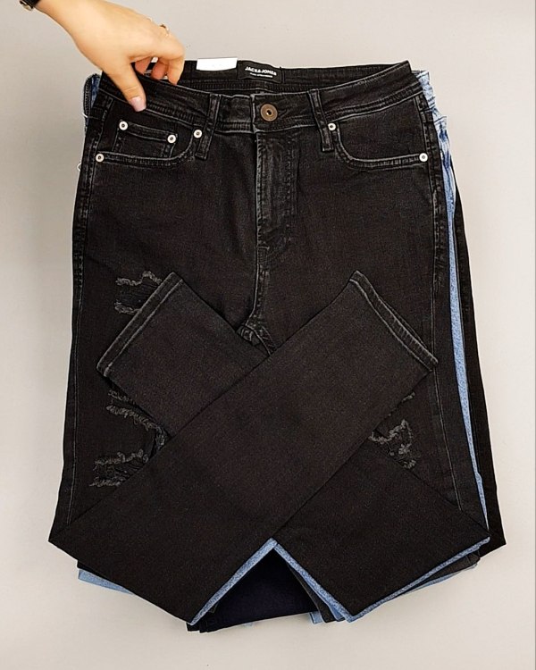 Фотография  495 - Джинсы JACK JONES 094#10 кг, ЛОТ №6978 оптом в Новосибирске и Новосибирской области