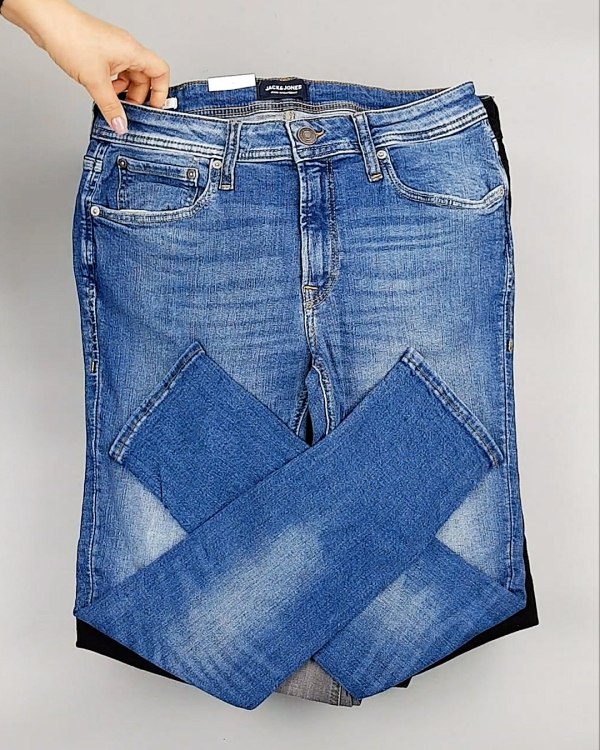 Фотография  450 - Джинсы JACK JONES 094#10 кг, ЛОТ №6980 оптом в Новосибирске и Новосибирской области