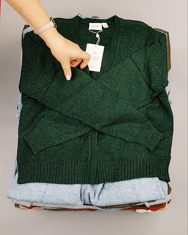 Фотография  916 - Кардиганы VILA W 104#7 кг, ЛОТ №7155 оптом в Новосибирске и Новосибирской области