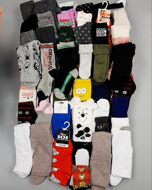 Фотография  664 - Носки дети СТОК зима#5 кг, ЛОТ №6986 оптом в Новосибирске и Новосибирской области