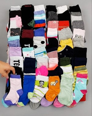 Фотография  833 - Носки дети СТОК лето#5 кг, ЛОТ №6993 оптом в Новосибирске и Новосибирской области