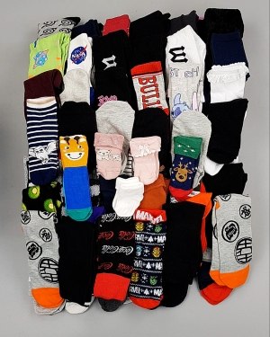 Фотография  201 - Носки дети СТОК зима#5 кг, ЛОТ №6989 оптом в Новосибирске и Новосибирской области