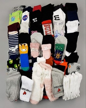 Фотография  136 - Носки дети СТОК зима#5 кг, ЛОТ №6989 оптом в Новосибирске и Новосибирской области