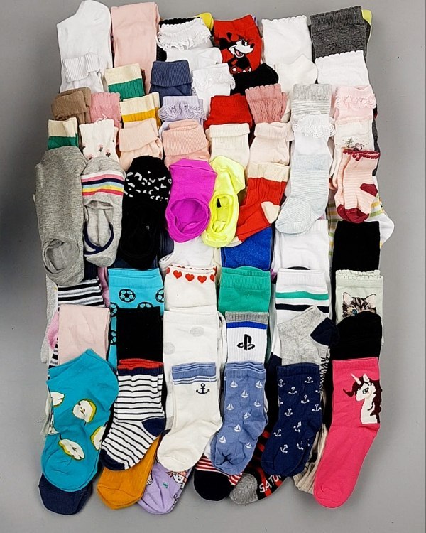 Фотография  944 - Носки дети СТОК лето#5 кг, ЛОТ №6992 оптом в Новосибирске и Новосибирской области