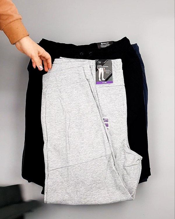 Фотография  702 - Штаны спортивные муж CAN 084#10 кг, ЛОТ №7416 оптом в Новосибирске и Новосибирской области