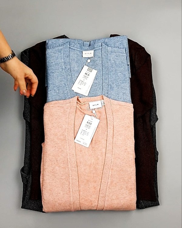 Фотография  854 - Кардиганы VILA W 104#7 кг, ЛОТ №7381 оптом в Новосибирске и Новосибирской области