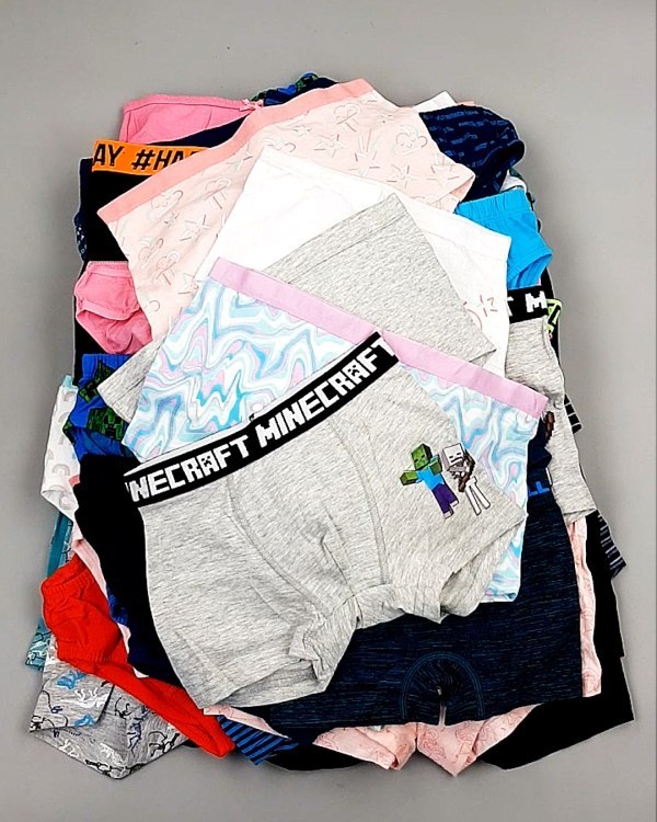 Фотография  201 - Нижнее белье kids C&A#3 кг, ЛОТ №7511 оптом в Новосибирске и Новосибирской области