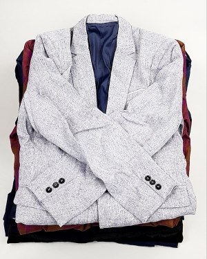 Купить Пиджаки муж AMAZON 015#7,8 кг, ЛОТ №7774 оптом в Новосибирске и Новосибирской области