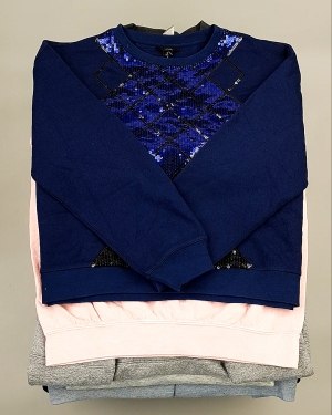 Купить SWEATSHIRT CAN 084#10 кг, ЛОТ №7617 оптом в Новосибирске и Новосибирской области