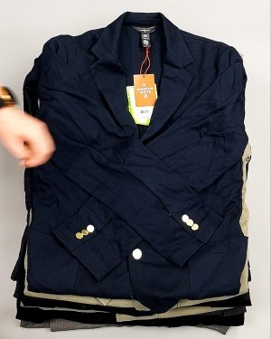 Фотография  704 - Пиджаки муж AMAZON 015#7,2 кг, ЛОТ №7770 оптом в Новосибирске и Новосибирской области