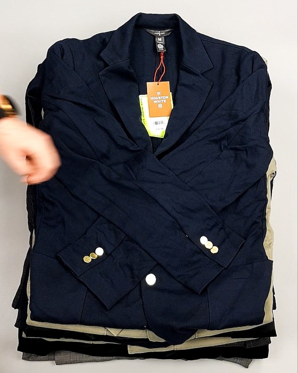 Фотография  567 - Пиджаки муж AMAZON 015#7,2 кг, ЛОТ №7770 оптом в Новосибирске и Новосибирской области